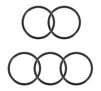 Othmro 5pcs O-Rings Seal Rubber Washer, 105mm OD 95mm ID 5mm Width, Nitrile Rubber Sealing Gasket Rings, Washers Seal & Auto Quick Repair