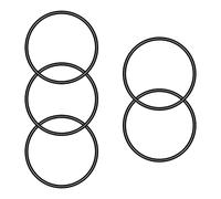 Othmro 5pcs O-Rings Seal Rubber Washer, 150mm OD 140mm ID 5mm Width, Nitrile Rubber Sealing Gasket Rings, Washers Seal & Auto Quick Repair