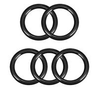 Othmro 5pcs O-Rings Seal Rubber Washer, 40mm OD 30mm ID 5mm Width, Nitrile Rubber Sealing Gasket Rings, Washers Seal & Auto Quick Repair