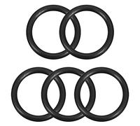 Othmro 5pcs O-Rings Seal Rubber Washer, 50mm OD 40mm ID 5mm Width, Nitrile Rubber Sealing Gasket Rings, Washers Seal & Auto Quick Repair