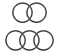 Othmro 5pcs O-Rings Seal Rubber Washer, 56.8mm OD 51.5mm ID 2.65mm Width, Nitrile Rubber Sealing Gasket Rings, Washers Seal & Auto Quick Repair