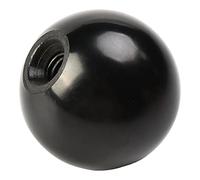 Othmro 6pcs Ball Lever Knobs, M6 Female Thread Insulated Black Ball Knob, 30mm Diameter Bakelite Lever Knob Machine Handle Tool Replacement