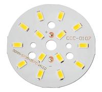 Othmro 7W Circle LED Aluminum Board 5730 SMD LED Chip Module 300mA Neutral White 4000K Replacement Part Diameter 50mm 1 Pcs