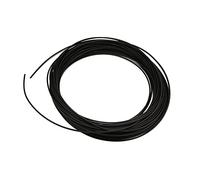 Othmro Heat Shrink Tubing, Cable Sleeve Ratio 2:1, 1mm Dia Electrical Wire Cable Wrap Heat Sleeving Tube, 20m Length, Black, 1pc