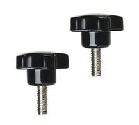 Othmro M8×20mm Male Thread Clamping Knobs Grip, 5pcs Thumb Screws Star Head Handle Knobs Tightening Screw Bakelite Knob