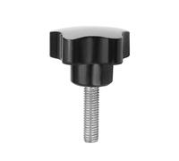 Othmro M8×30mm Male Thread Clamping Knobs Grip, 1pc Thumb Screws Star Head Handle Knobs Tightening Screw Bakelite Knob