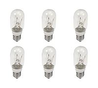 Othmro Microwave Light Bulbs E12 10W 20x50mm 6PCS,Incandescent Light Bulb Warm White 360° Beam Angle 2700K 110-130V