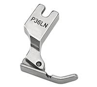 Othmro P36LN Presser Feet Sewing Presser Foot Industrial Sewing Machine Cording Zipper Foot Steel Sewing Machine Presser Feet for Single Needle Industrial Sewing Machines Silver