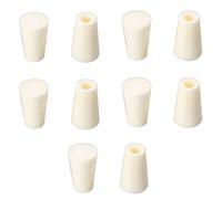 Othmro Silicone Stopper Carboy Airlock Stopper with 20mm/0.78 inches Hole Silicone Plugs White for Homebrewing Beer Kombucha 10 PCS Airlock Stopper