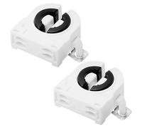Othmro T8 Fluorescent Light Holder G13 Base Non-Shunted Tombstone Lamp Socket AC 500V 2A for LED Fluorescent Tube 2 Pcs
