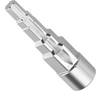 Othmro Universal Ratchet Key with Square Socket 1/2 Inch, 5-Stage Radiator Spanner Radiator Valve Key, 1/2,3/8, 3/4, 1-1/4 Step Wrench Tool