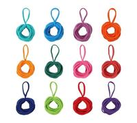 otholder Loom Refill Loops 192 Pcs Weaving Loom Loops for Potholder Bands Craft Kit