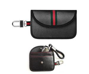 Othrion Faraday Pouch for Car Keys,Car Key Signal Blocker Pouch,Anti-Theft RFID Key Fob Protection Bag Keyless Entry Car Keys Case,Cars Gifts for Friends and Family(Black)
