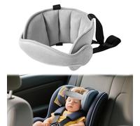 Othrion Kids Car Seat Travel Head Support,Car Safety Sleeping Head Rest Pillow,Adjustable Infants And Baby Neck Head Support for Car Seat for Car Plane Seat Travel Journey Gray