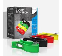 OTICA ECG, EKG Clamp Electrode Premium Quality Universal Limb Electrodes for Adults Set of 4 Suitable for All Types of ECG Machines