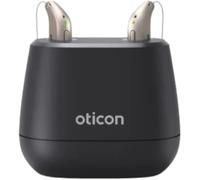 Oticon Intent Desktop Charger for miniRITE R (Intent 1,2,3,4) - Fast Charging Dock - Not for BTE or Other Oticon Aids - Elegant and Reliable Design MSTORE INTL
