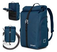 otinga® Flip V3 Bicycle Bag Backpack [34L Volume] for Any Pannier Rack, Stylish Pannier Rack Bag with Backpack - Converted in 3 Seconds, Waterproof Bicycle Backpack Pannier Rack