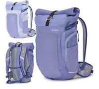 otinga® Flow Rolltop Backpack for Men and Women with 23-27 L Volume and Practical Laptop Backpack Compartment, Ideal as a Bicycle Backpack without Pannier Rack, Reflective, Waterproof Backpack for Men