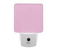 Otio - Automatic Twilight Night Light, Pink, 641105
