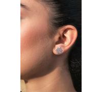 Otis Jaxon London Women's Silver Snowflake Christmas Stud Earrings Otis Jaxon London Silver One Size