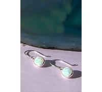 Otis Jaxon London Women's Welo Opal Sterling Silver October Birthstone Drop Earrings Otis Jaxon London Silver One Size