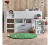 Otis Midsleeper Bed - White