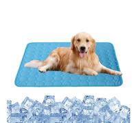 OTKARXUS Dog Cooling Mat Small 50x40CM,1PC Washable Pet Cooling Mat Pad for Dogs and Cats,Reusable Self Cool Ice Silk Pad Summer Dog Ice Pad Pet Supplies,Keep Pets Cool in Summer Indoor Outdoor, (S)