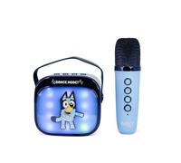 OTL Bluey Popsing Led Light-Up Wireless Karaoke Speaker & Microphone in Blue OTL Blue
