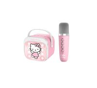 OTL Hello Kitty PopSing LED Light-Up Wireless Karaoke Speaker & Microphone in Pink OTL Pink