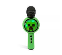 OTL Minecraft Karaoke Microphone and Wireless Speaker with LED Lights