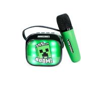 OTL Minecraft Popsing Led Light-Up Wireless Karaoke Speaker & Microphone