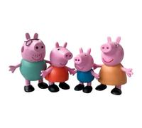 OTL Peppa Pig 4 Figure Set - Mummy Pig, Daddy Pig, Peppe & George