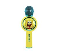 OTL Technologies SpongeBob Squarepants Popsing LED Light Up Wireless Karaoke Microphone with Voice Changer Mode - Yellow