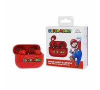 OTL Technologies SM0894 Super Mario TWS Wireless Earphones with Charging Case Red