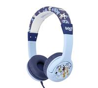 OTL Technologies Bluey Kids Wired Headphones - BL1073-3.5mm Jack Compatible - Padded Adjustable Headband