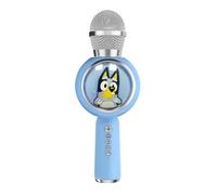 OTL Technologies Bluey Popsing LED Light up Wireless Karaoke Microphone with Voice Changer Mode - Blue
