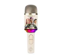 OTL Technologies K-Pop Demon Hunters Huntr/x Golden LED Light Up Wireless Handheld Karaoke Microphone