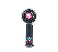 OTL Technologies K-POP Demon Hunters Saja Boys Super Fan, Portable and USB Rechargeable Mini Handheld Fan, Black