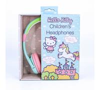 OTL Technologies Kids Wired Headphones - Hello Kitty Rainbow for ages 3-7 Years