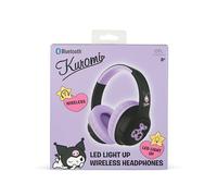 OTL Technologies KU1526 Kuromi Wireless Headphones with LED Light Up Feature - Black