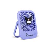 OTL Technologies Kuromi Rechargeable, Portable Desk Fan