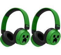 OTL Technologies MC1231 Minecraft Kids Wireless Headphones - Green (Pack of 2)
