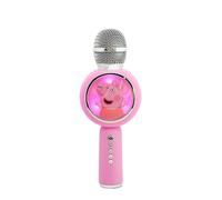 OTL Technologies Peppa Pig Popsing Wireless Karaoke Microphone with Bluetooth Speaker, Pink