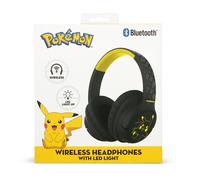 OTL Technologies PK1200 Pokemon Pikachu Wireless Headphones with LED Light Up Feature - Black