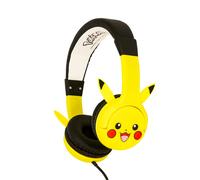OTl Technologies Pokemon Pikachu with Ears Kids Wired Headphones in Yellow