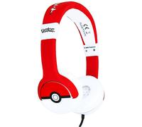 OTL Technologies PK0758 Kids Headphones - Pokémon Pokéball Wired Headphones for Ages 3-7 Years