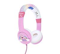 OTL Technologies PP0776 Peppa Pig Rainbow Wired Headphones for Kids Ages 3-7 Years with Adjustable Padded Headband and 85dB Sound Limit