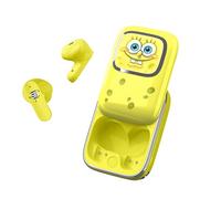 OTL Technologies SB1391 SpongeBob Squarepants Slider TWS Earphones with Slide Open Light Up Charging Case - Yellow