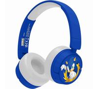 OTL Technologies SH0985 Sonic The Hedgehog Kids Wireless Bluetooth Headphones - Blue, 85/95 dB Sound Safe, 24 Hour Playtime
