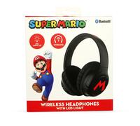 Otl Technologies Super Mario Bros Led Wireless Headphones Black
